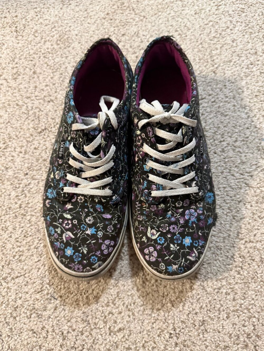 Floral Vans